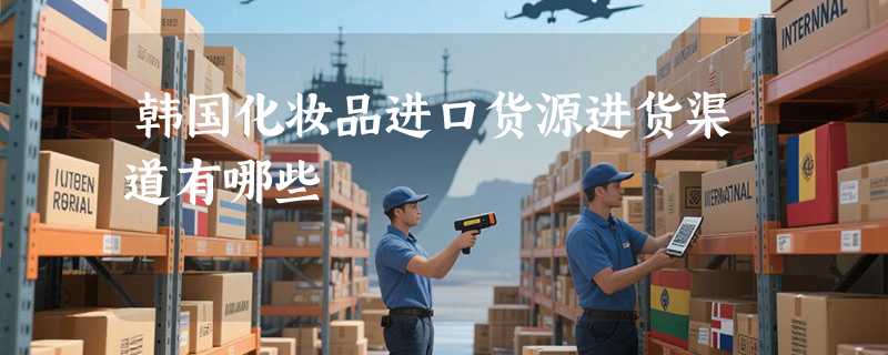 韩国化妆品进口货源进货渠道有哪些