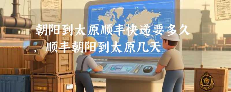 朝阳到太原顺丰快递要多久，顺丰朝阳到太原几天