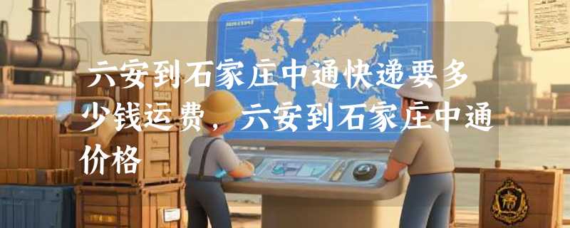 六安到石家庄中通快递要多少钱运费，六安到石家庄中通价格