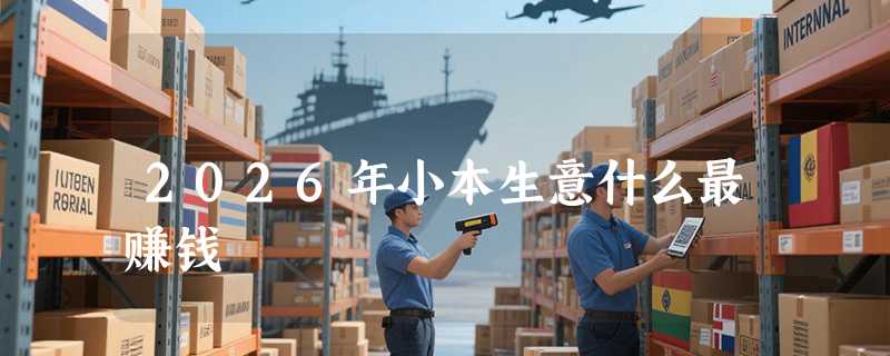 2026年小本生意什么最赚钱