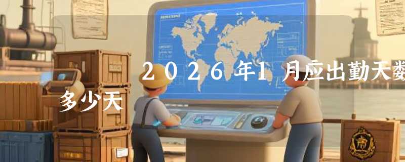 2026年1月应出勤天数多少天