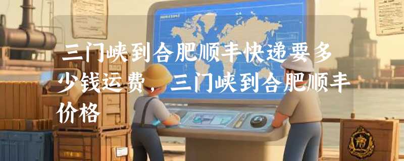 三门峡到合肥顺丰快递要多少钱运费，三门峡到合肥顺丰价格