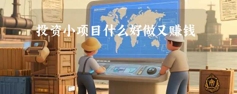 投资小项目什么好做又赚钱
