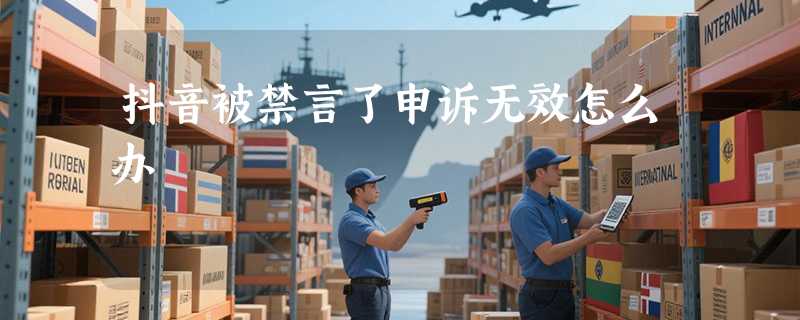 抖音被禁言了申诉无效怎么办