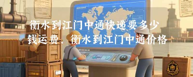 衡水到江门中通快递要多少钱运费，衡水到江门中通价格