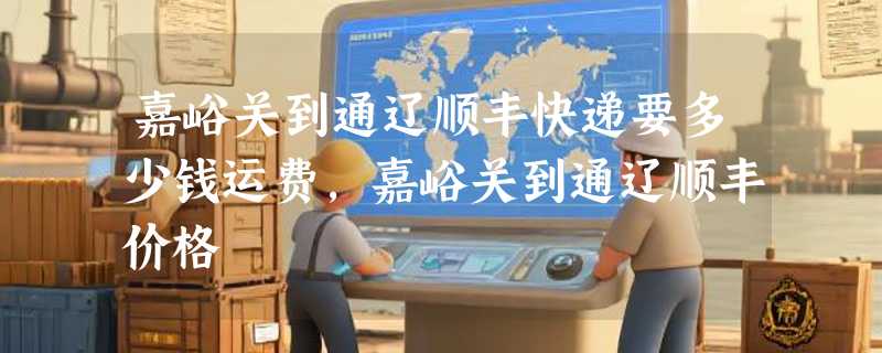 嘉峪关到通辽顺丰快递要多少钱运费，嘉峪关到通辽顺丰价格