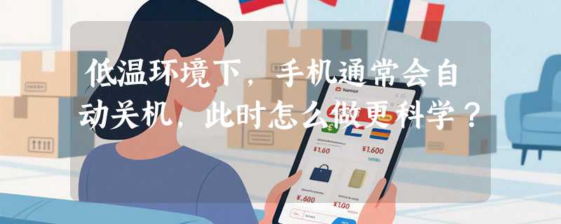 低温环境下，手机通常会自动关机，此时怎么做更科学？