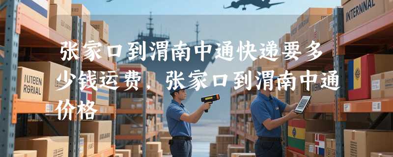 张家口到渭南中通快递要多少钱运费，张家口到渭南中通价格