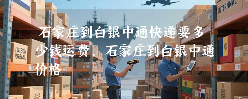 石家庄到白银中通快递要多少钱运费，石家庄到白银中通价格