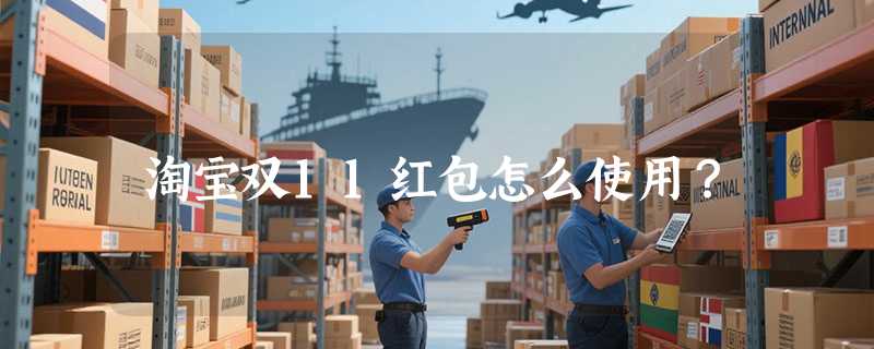 淘宝双11红包怎么使用？