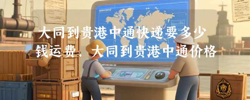 大同到贵港中通快递要多少钱运费，大同到贵港中通价格