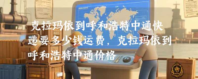 克拉玛依到呼和浩特中通快递要多少钱运费，克拉玛依到呼和浩特中通价格