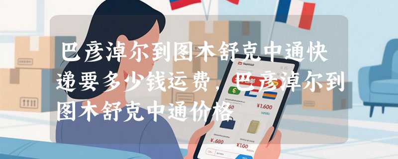 巴彦淖尔到图木舒克中通快递要多少钱运费，巴彦淖尔到图木舒克中通价格