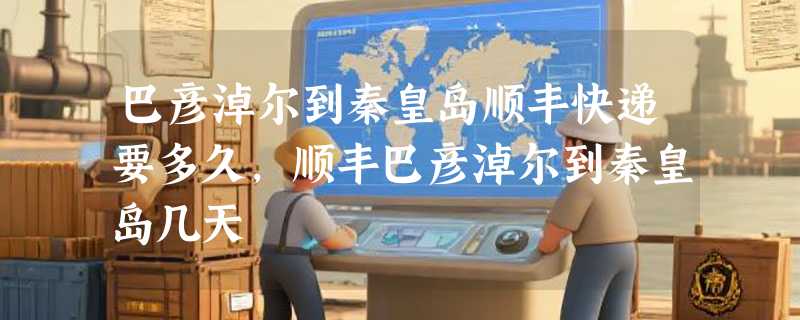 巴彦淖尔到秦皇岛顺丰快递要多久，顺丰巴彦淖尔到秦皇岛几天