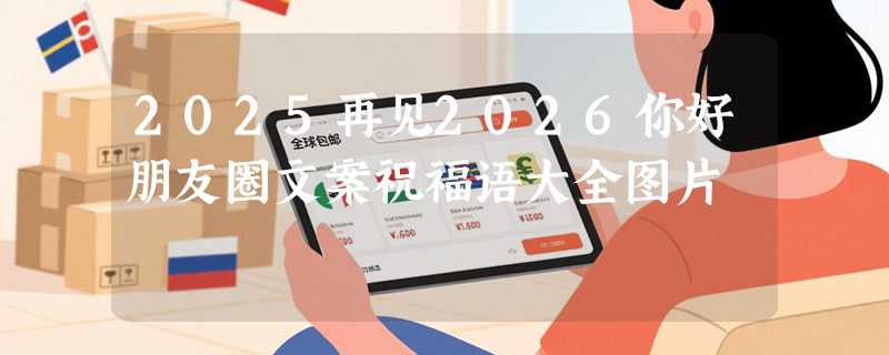 2025再见2026你好朋友圈文案祝福语大全图片