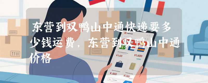 东营到双鸭山中通快递要多少钱运费，东营到双鸭山中通价格