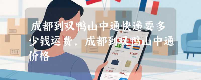 成都到双鸭山中通快递要多少钱运费，成都到双鸭山中通价格