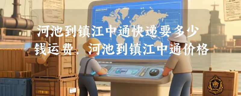 河池到镇江中通快递要多少钱运费，河池到镇江中通价格