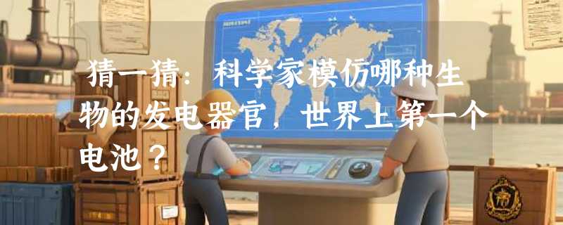 猜一猜：科学家模仿哪种生物的发电器官，世界上第一个电池？