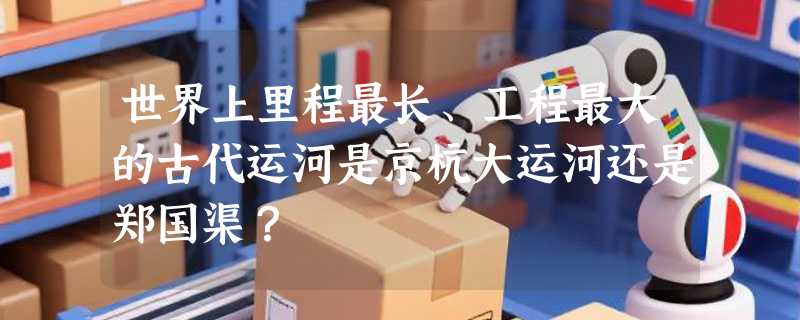 世界上里程最长、工程最大的古代运河是京杭大运河还是郑国渠？