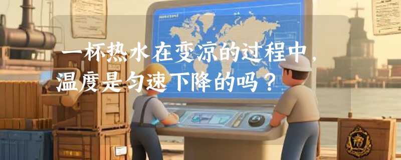 一杯热水在变凉的过程中，温度是匀速下降的吗？
