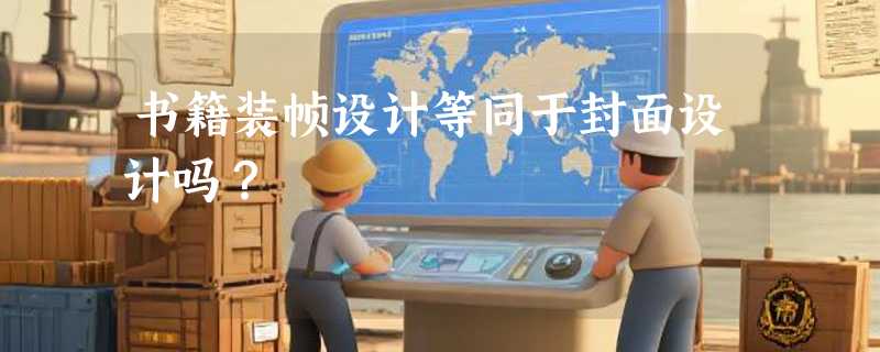 书籍装帧设计等同于封面设计吗？