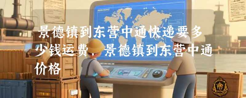 景德镇到东营中通快递要多少钱运费，景德镇到东营中通价格