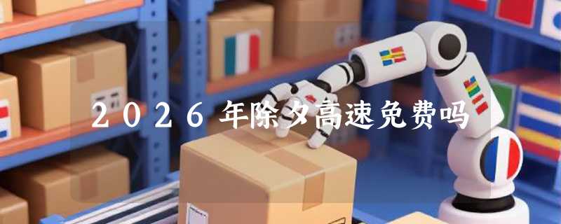 2026年除夕高速免费吗