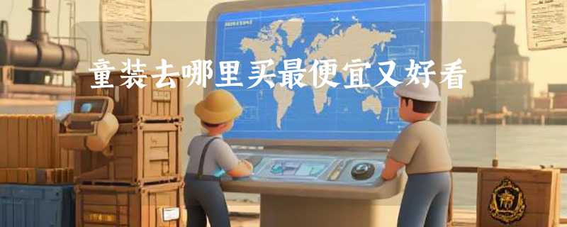 童装去哪里买最便宜又好看