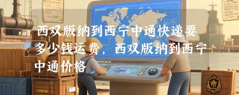 西双版纳到西宁中通快递要多少钱运费，西双版纳到西宁中通价格