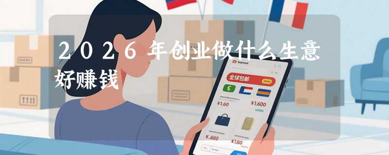 2026年创业做什么生意好赚钱