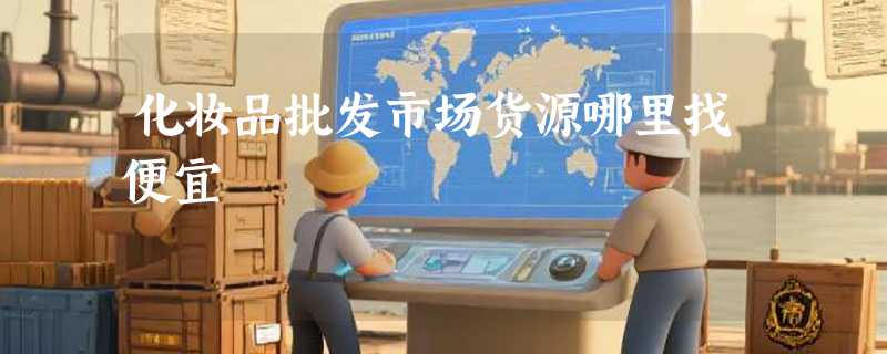 化妆品批发市场货源哪里找便宜